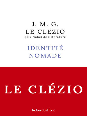 cover image of Identité nomade--Rentrée littéraire janvier 2024